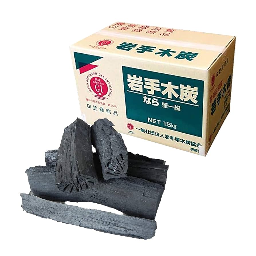 岩手県産 自家製 木炭 29キロ 高級岩手切炭 なら 6kg : エンチョー